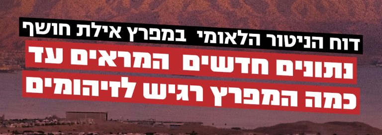 תגובת "צלול" לדוח המכון הבין-אוניברסטיאי למפרץ אילת