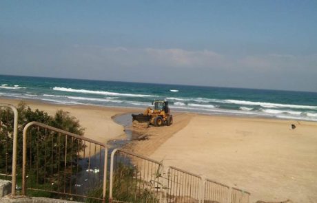 בעקבות פעילות "צלול": הופסק זיהום נקז חוף הסטודנטים בחיפה